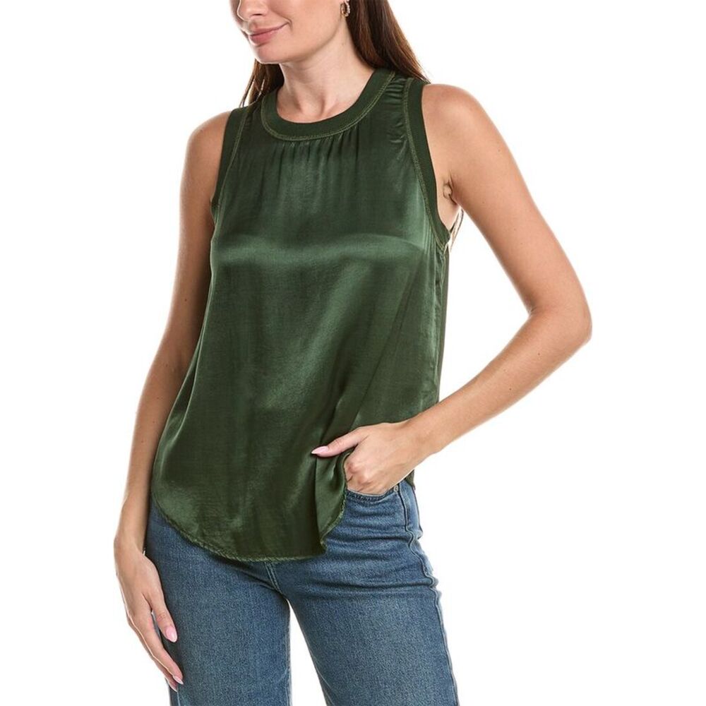Michael Stars Womens  Shay Rib Binding Tank